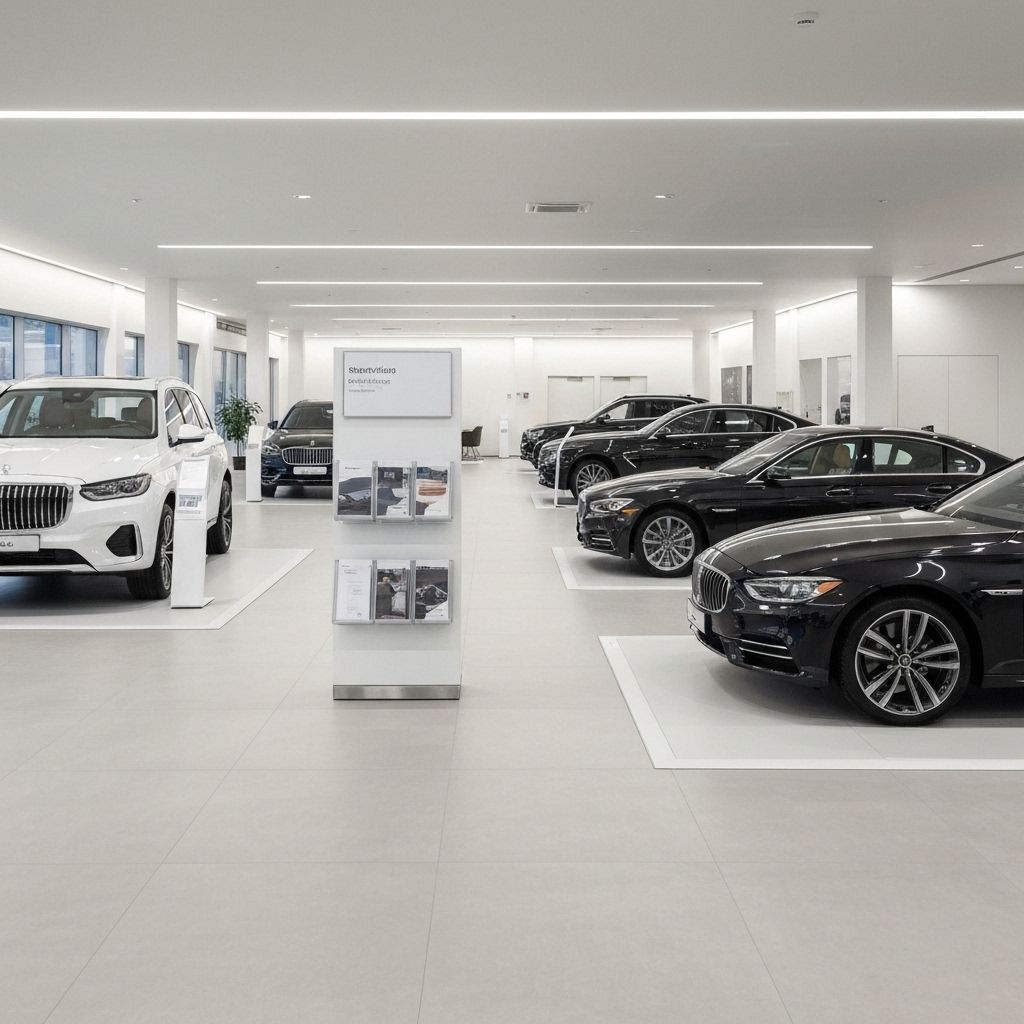 Professional automotive dealership